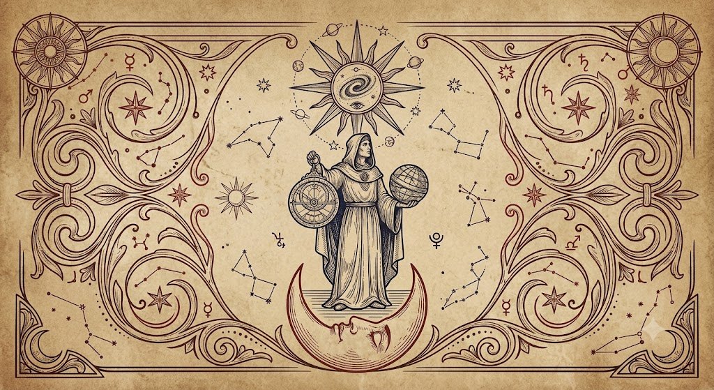 Ilustração de carta do Tarô